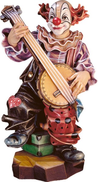 030 0206 Banjospieler Clown