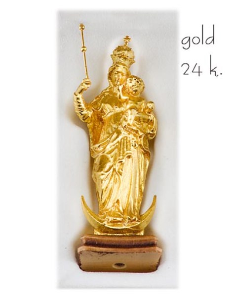 155 10380-OR Patrona Bavariae vergoldet mit Gold 24 Karat