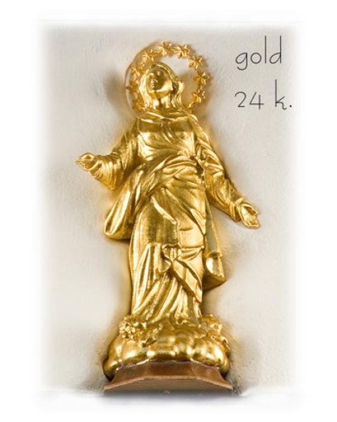 175 10382-OR Die Mailänder Dom Madonnina Gold 24 Karat