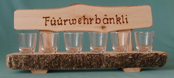 Füürwehrbänkli Schnapsbank