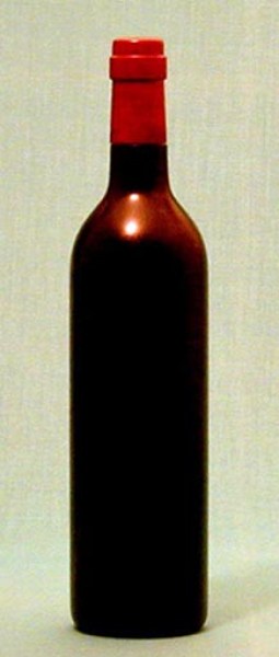 009 150-30 Pfeffermühle Flasche 0.75 Liter schwarz, Höhe 30 cm